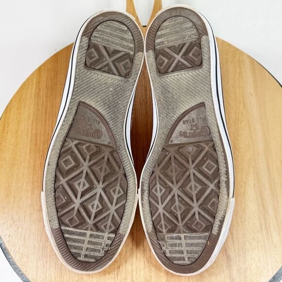 Converse Chuck Taylor All Star Ox Textured Canvas Sneakers Coral Ultra Red 8 - Picture 8 of 11